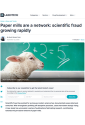 Roohi Mariam Peter: Paper mills are a network – scientific fraud growing rapidly (2025)